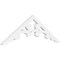 Ekena Millwork Pitch Vienna Architectural Grade PVC Gable Pediment, 36"W x 12"H x 1"P (8/12) GPP036X012X100VIE - alternate 1